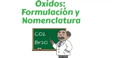 nomenclatura de óxido
