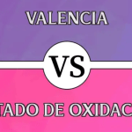 valencia y numero de oxidación
